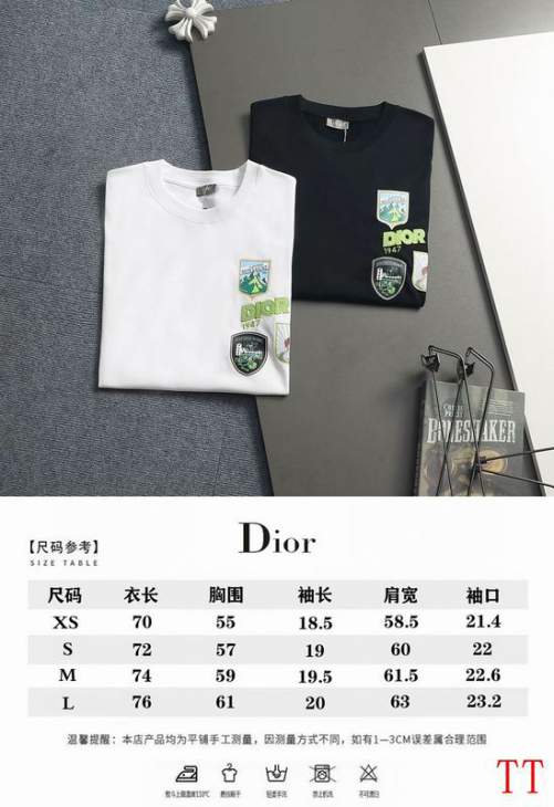 Dior T Shirts Short _SKUDiorXS-L20tr4915550